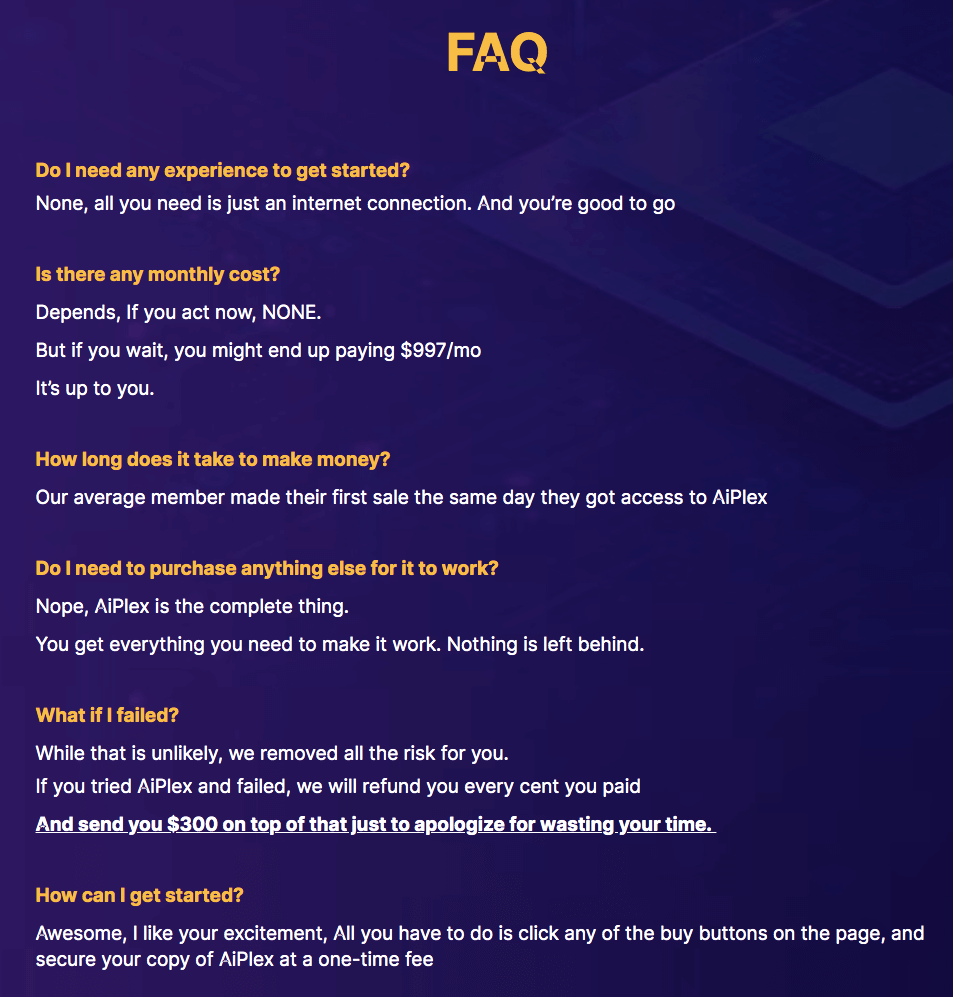 AIPLEX-FAQ