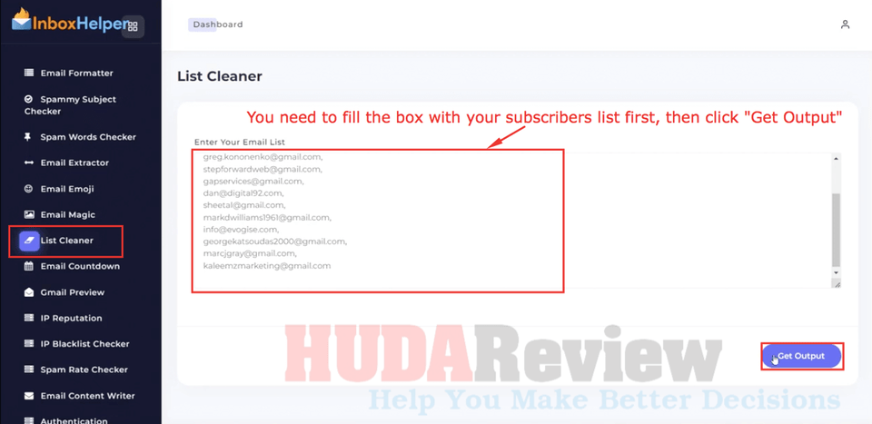 InboxHelper-Demo-11-List-Cleaner