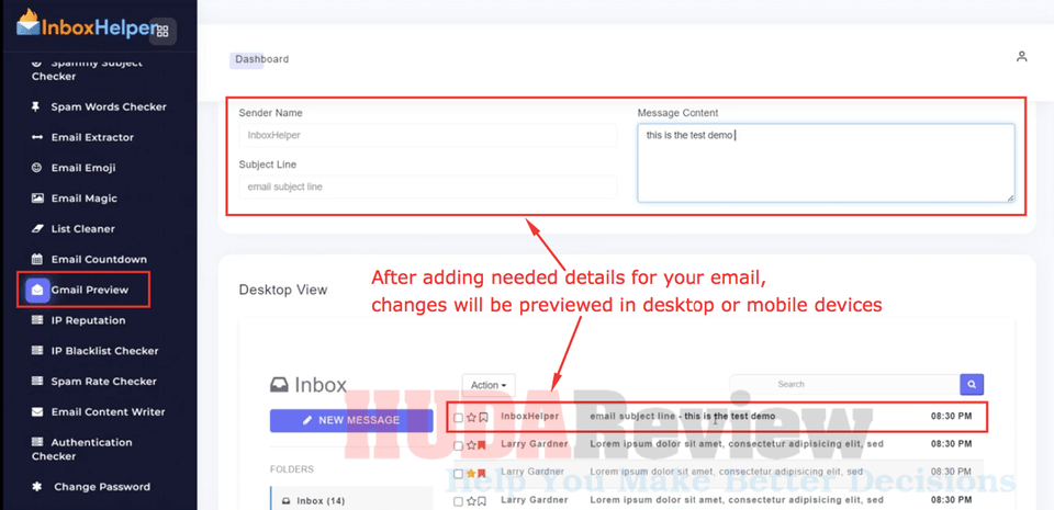 InboxHelper-Demo-15-Preview-Email