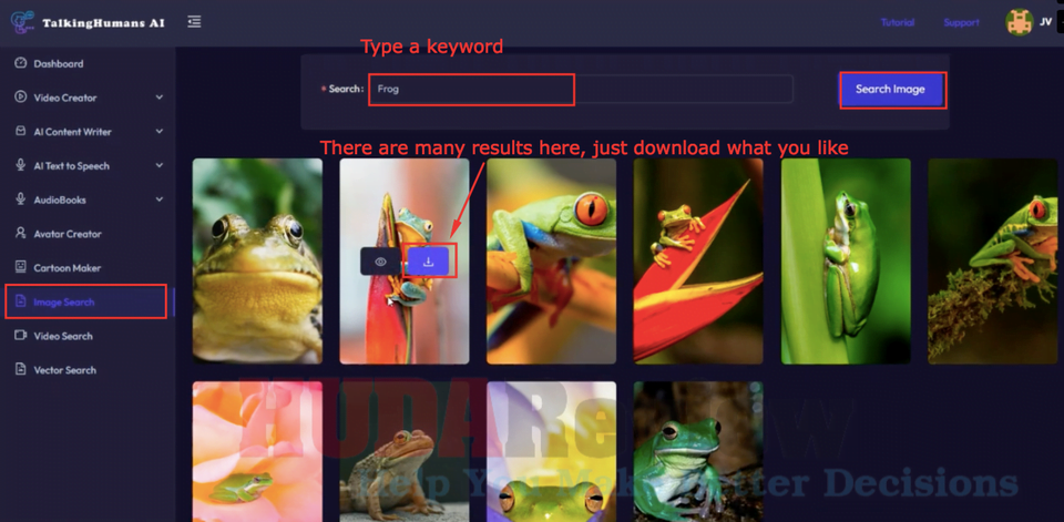 TalkingHumans-AI-Demo-12-Image-Search