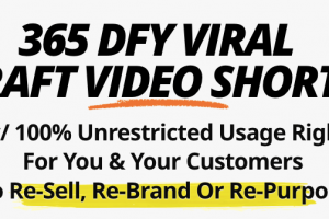 365 DFY Viral Craft Video Shorts Review 2023 with Huge Bonuses