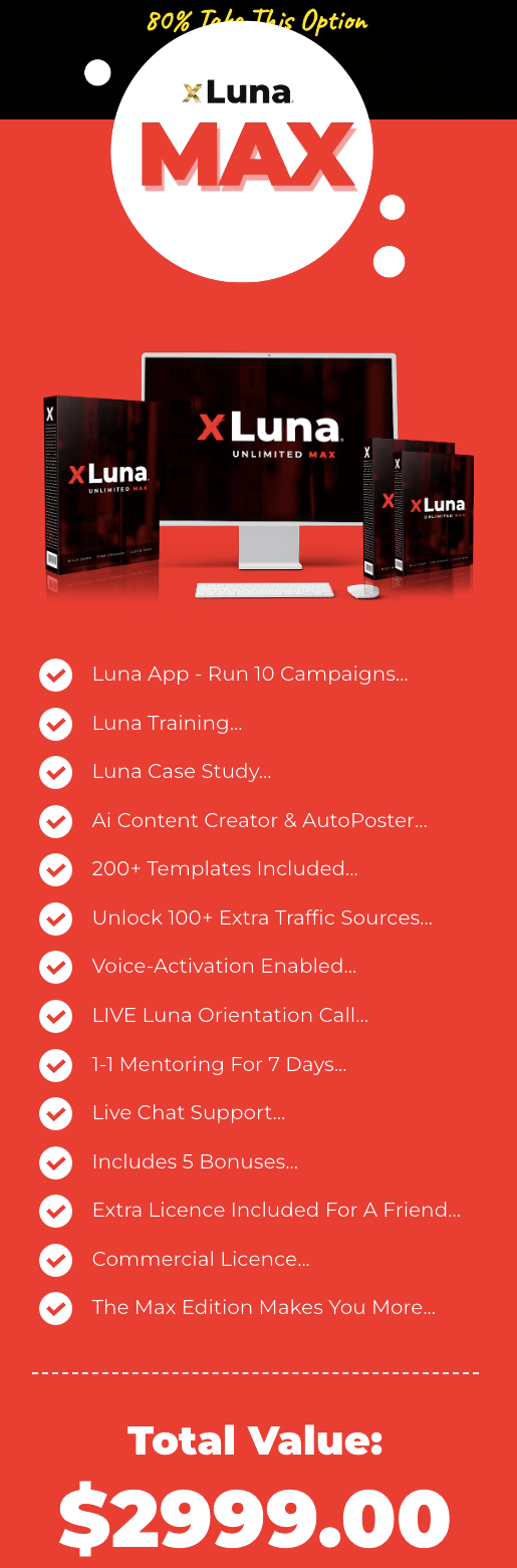 LUNA Review & Bonus: Your Shortcut To Explosive X Traffic 👍👍👍