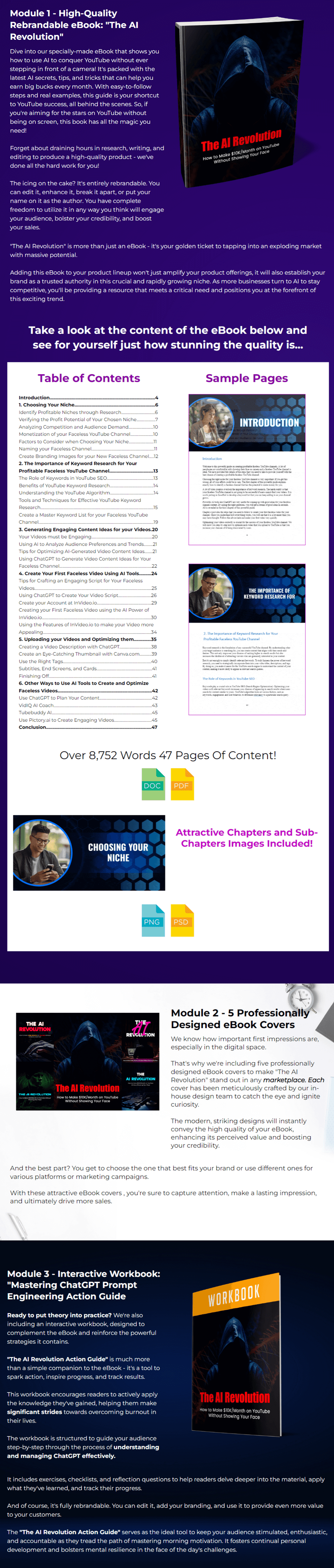 [PLR] The AI Revolution Review: The AI Path To YouTube Stardom