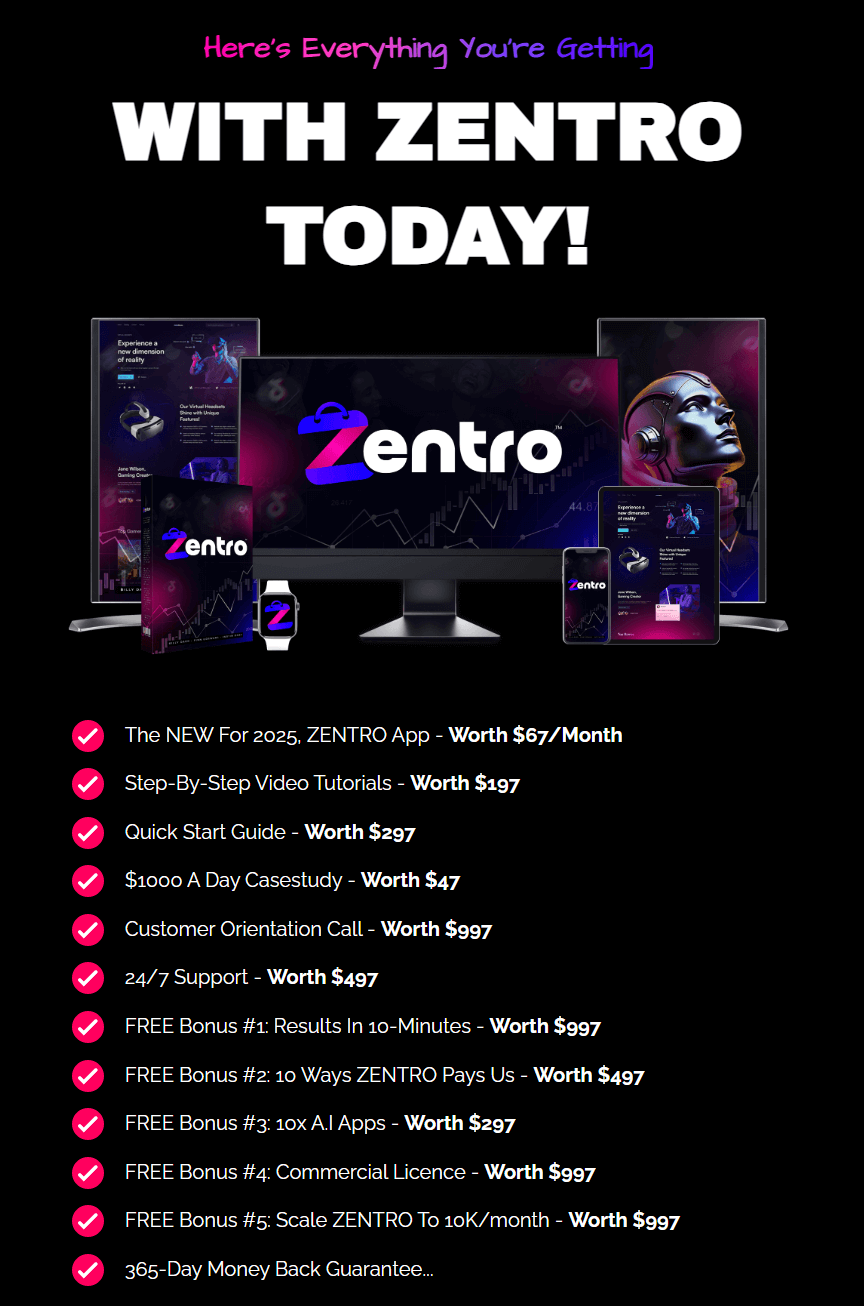 Zentro App Review with Demo, Huge Bonus & Discount Coupon!