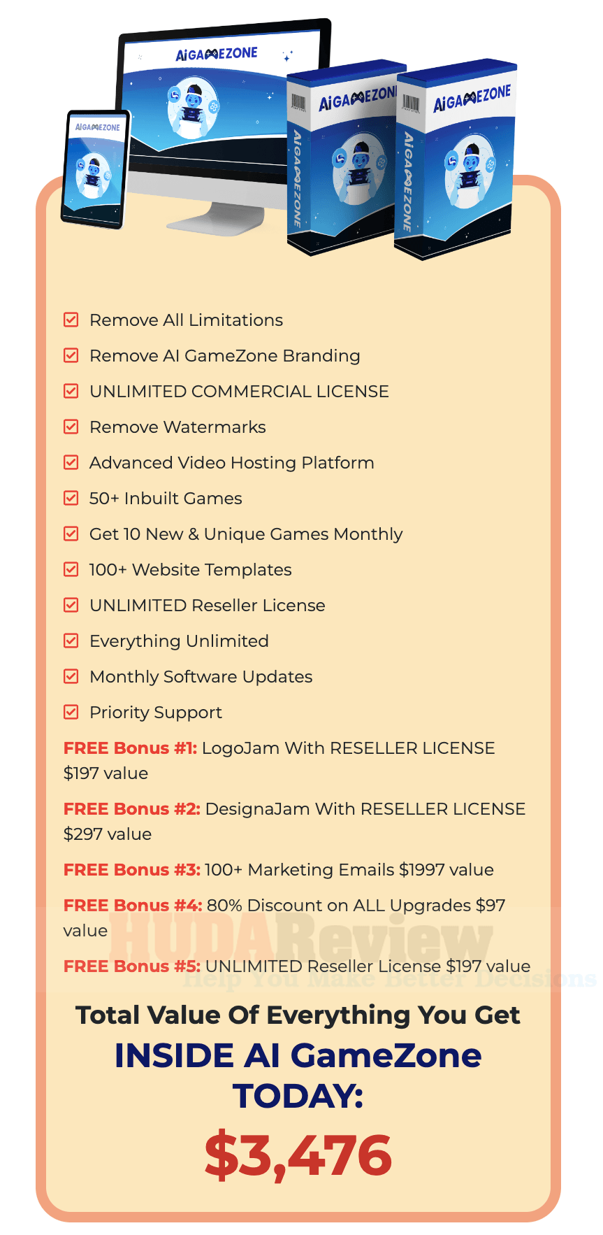 AI GameZone Review: DFY gaming affiliate website creator app