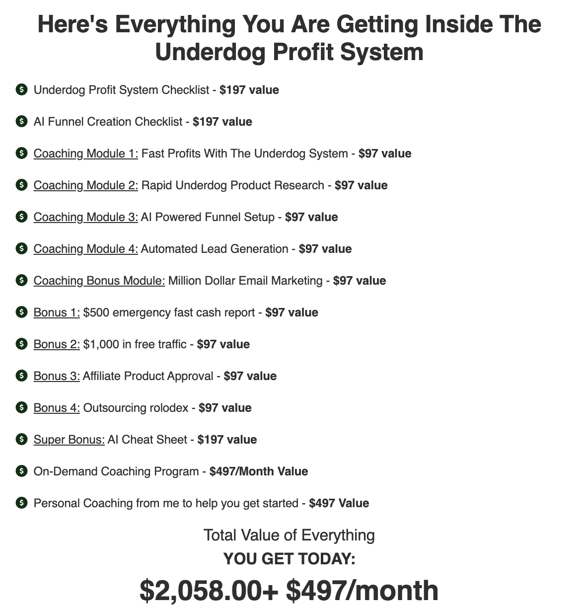 Why should you buy Fast Profit System
