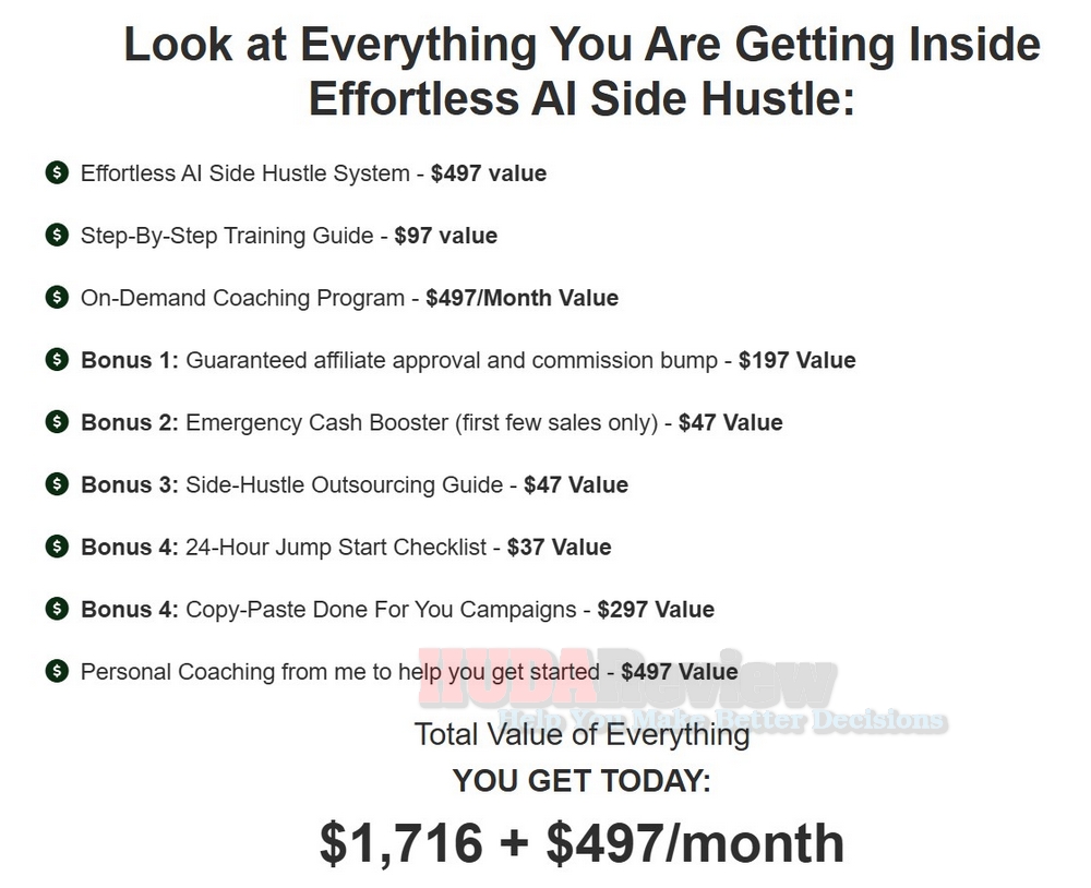 Effortless-AI-Side-Hustle-Review-Recap