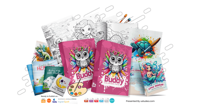 Buddy-Coloring-Pack-With-PLR-Licence-Review