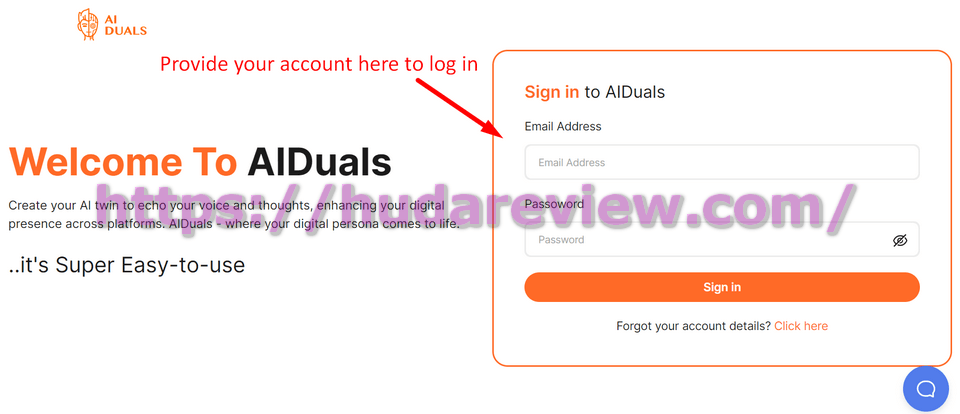 aiduals-how-to-use-1-account