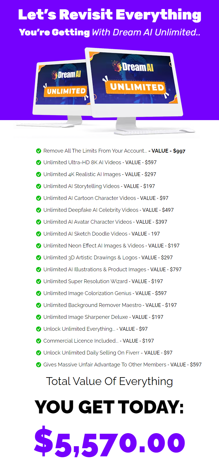 Dream AI Review & Bonus: Transform your content efficiently