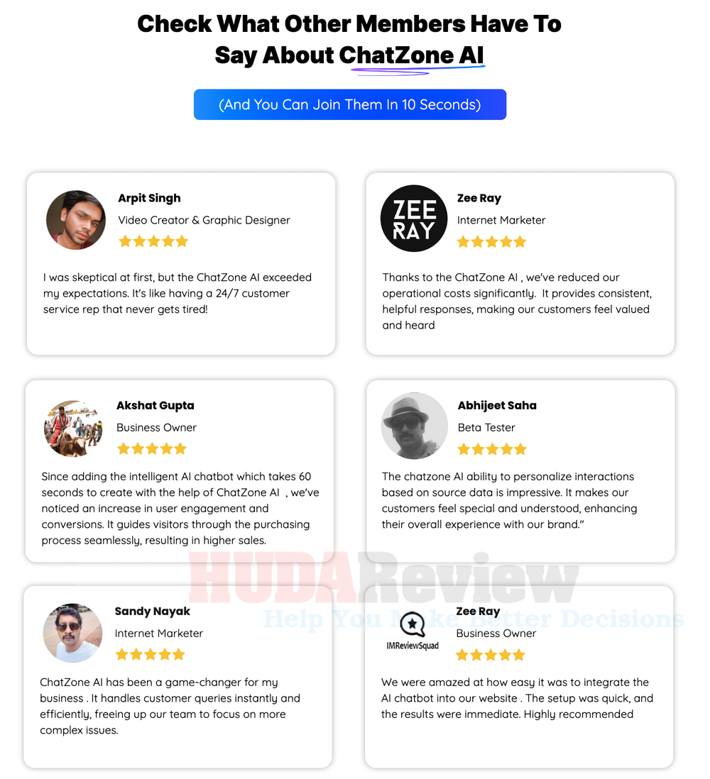 Chatzone ChatZone AI review: Unlocking a new era in the A.I. universe