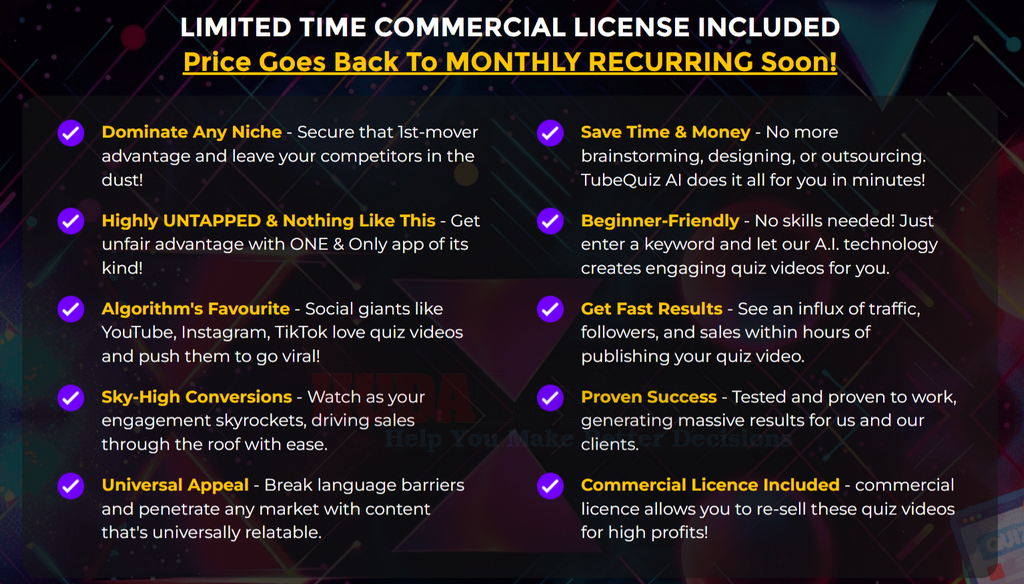 TubeQuiz-AI-Review-100