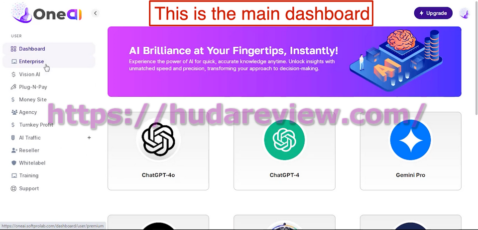 oneai-how-to-use-2-dashboard