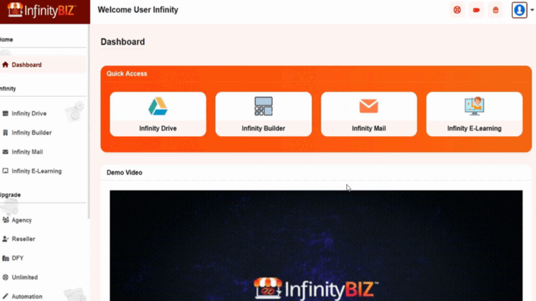 infinitybiz-step-1-app