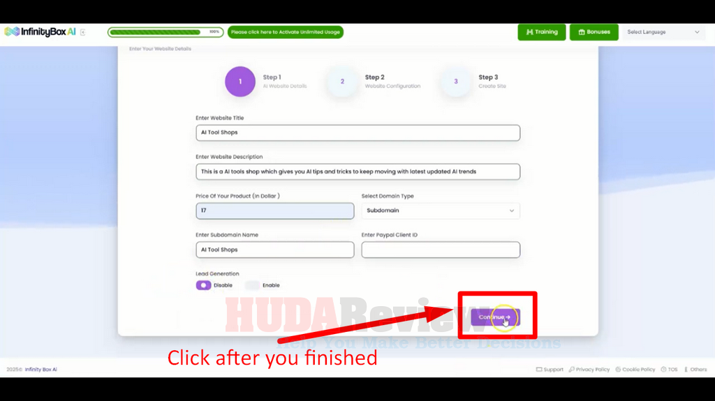 InfinityBox AI Review - Start your AI Empire in 120 seconds
