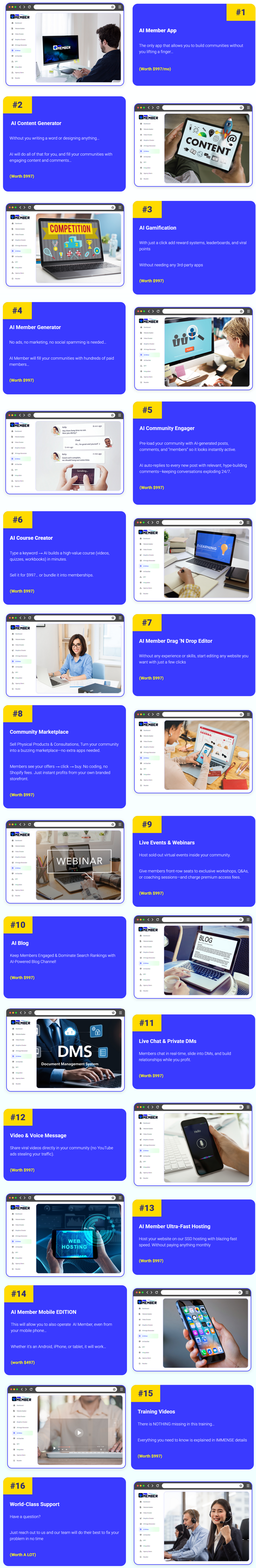 AI Member Review & Bonuses - Build your dream community