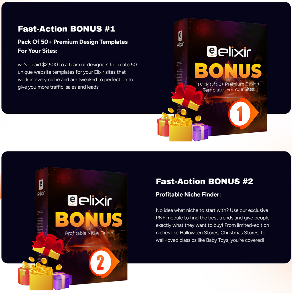 Elixir Review 2025. App Demo, Discount Code, Huge Bonuses!