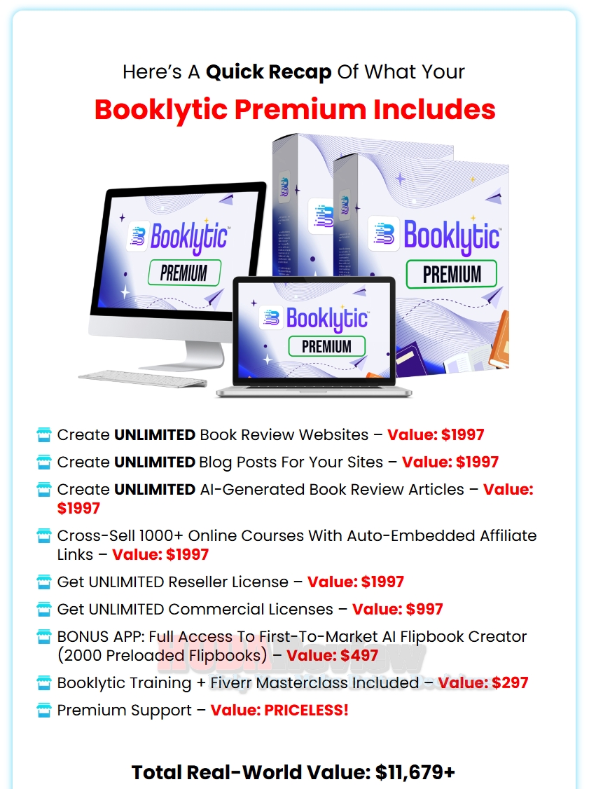 Booklytic Review - Build Your Book Affiliate Site Easily