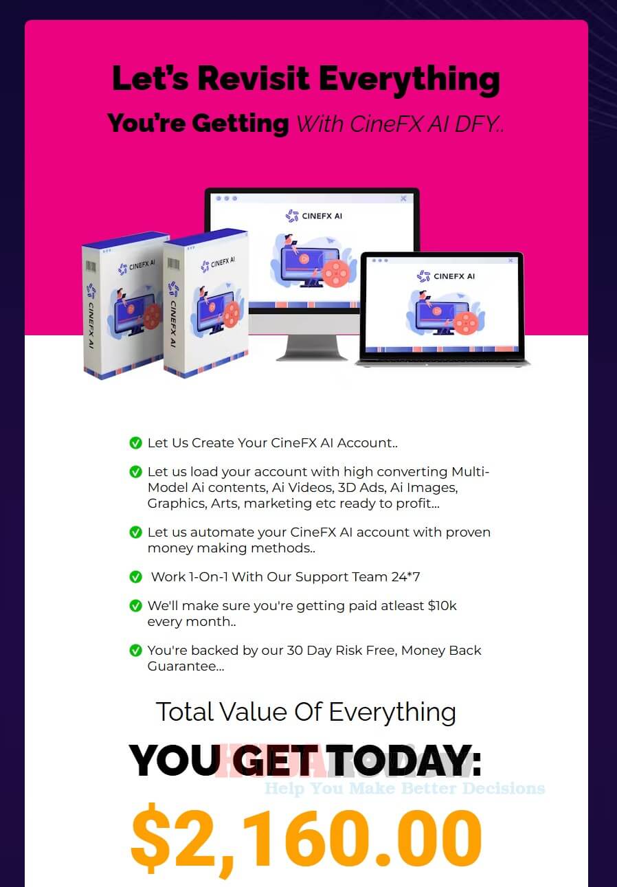 Why should you buy CineFX AI - World's First AI Powered VFX Content Maker App