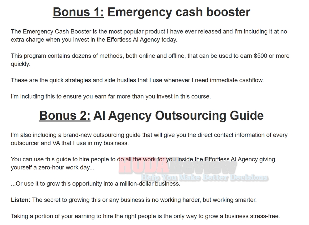 Effortless-AI-Agency-Review-Bonuses
