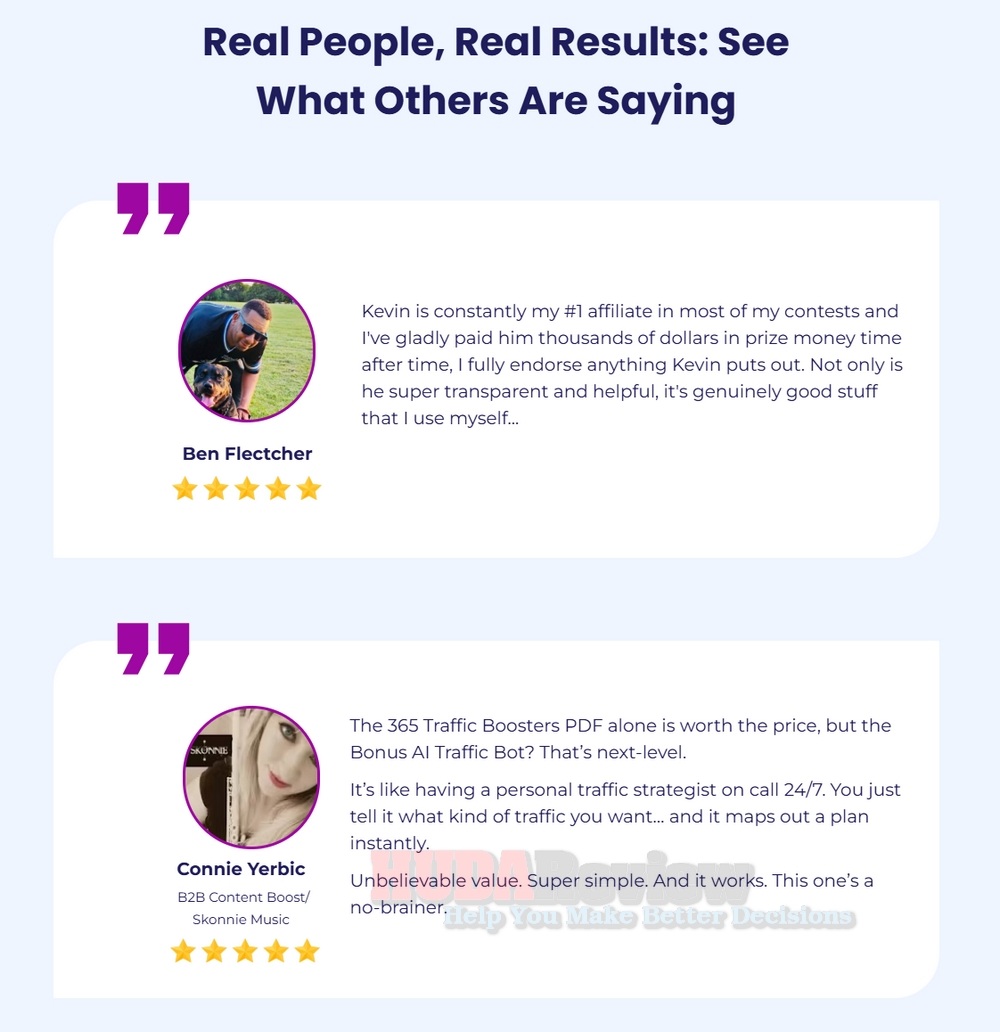 365 Traffic Boosters Review - Tap into free Traffic with this system!
