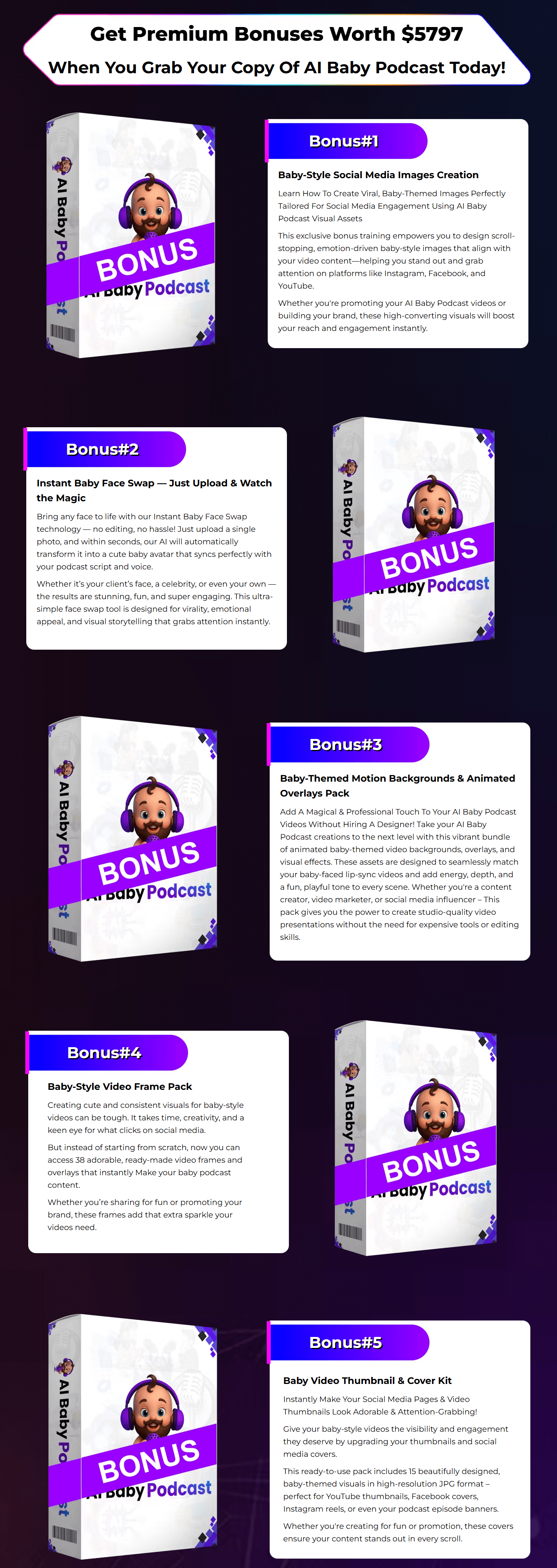 AI-Baby-Podcast-Review-Bonuses