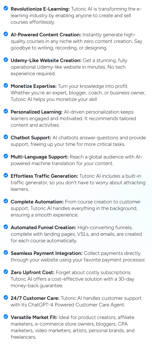 What Can be improved