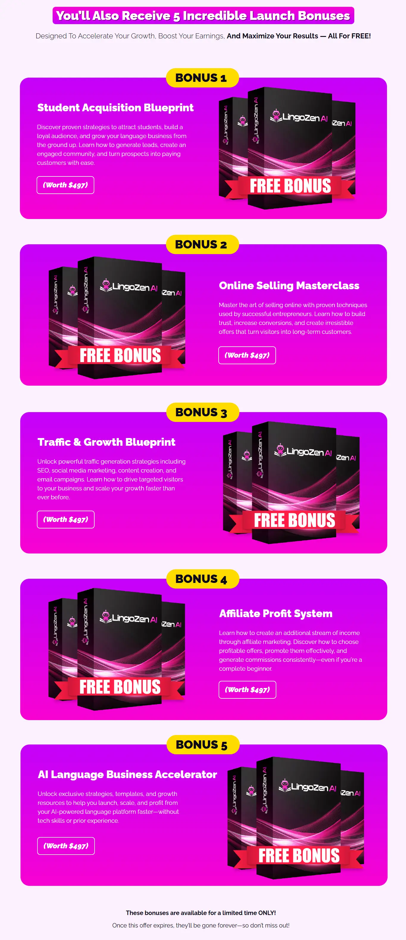 Bonuses-vip