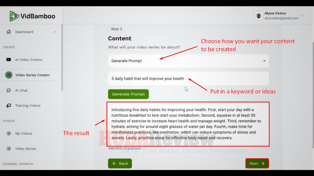 vidbamboo-how-to-use-10-results