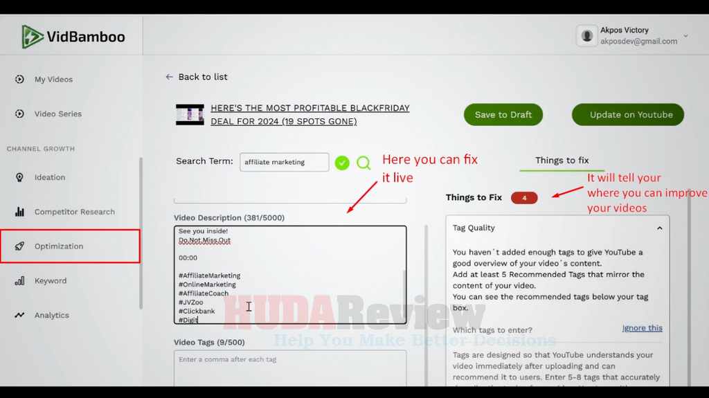 vidbamboo-how-to-use-20-fixes