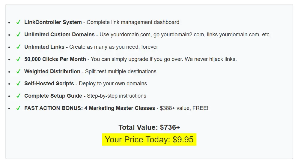 LinkController-Recap