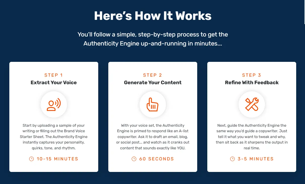 Why should you buy The Authenticity Engine