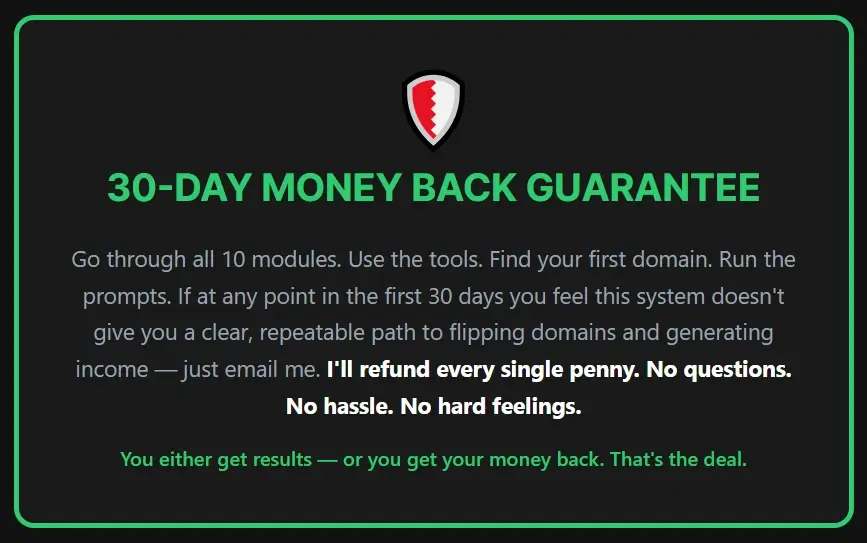 Buried-Profits-AI-Guarantee