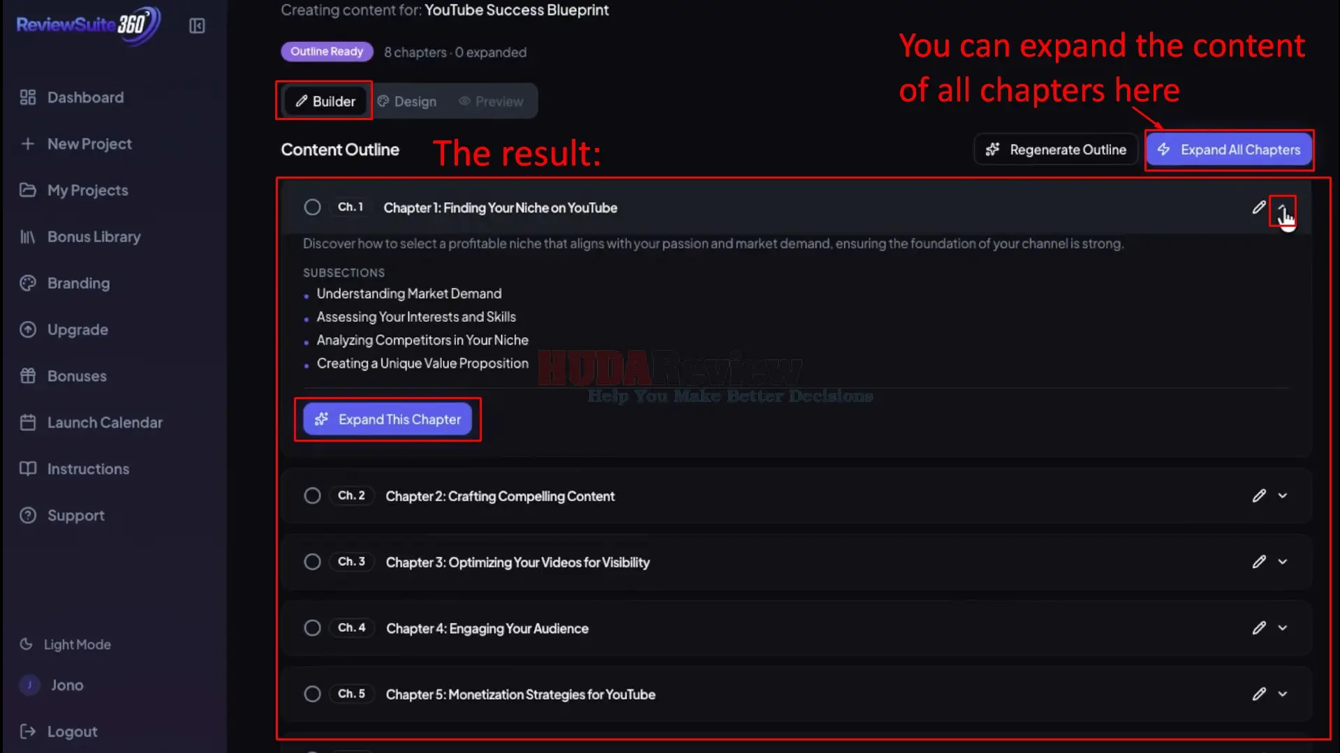 ReviewSuite360-Demo-11-chapters