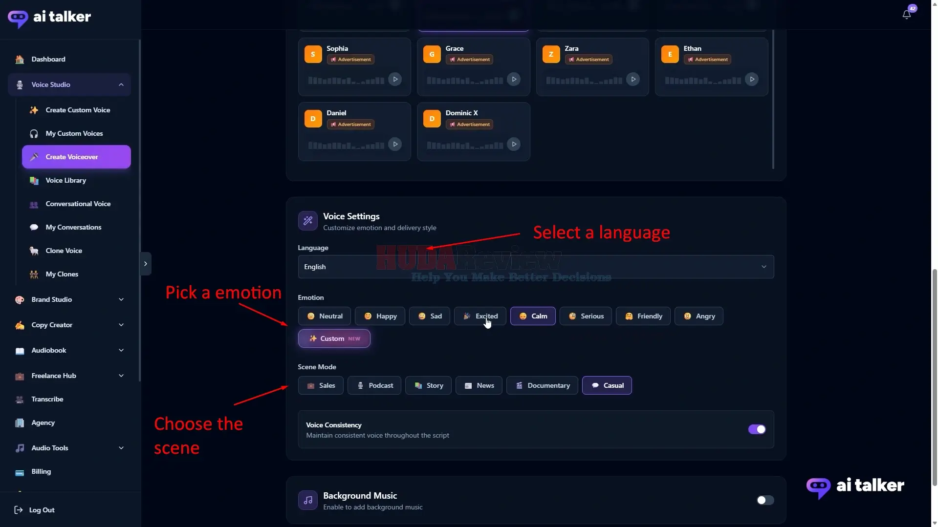 AI-Talker-Demo-8-language