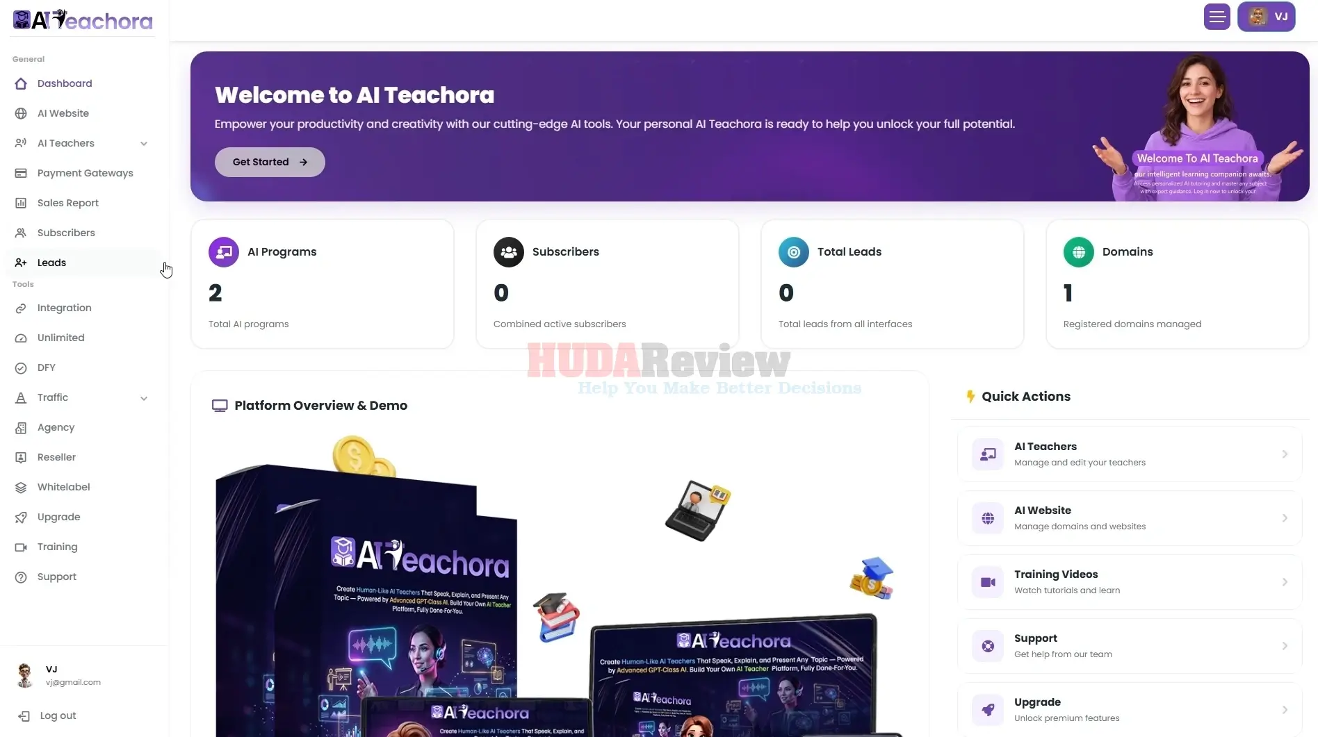 AI-Teachora-Demo-1-dashboard