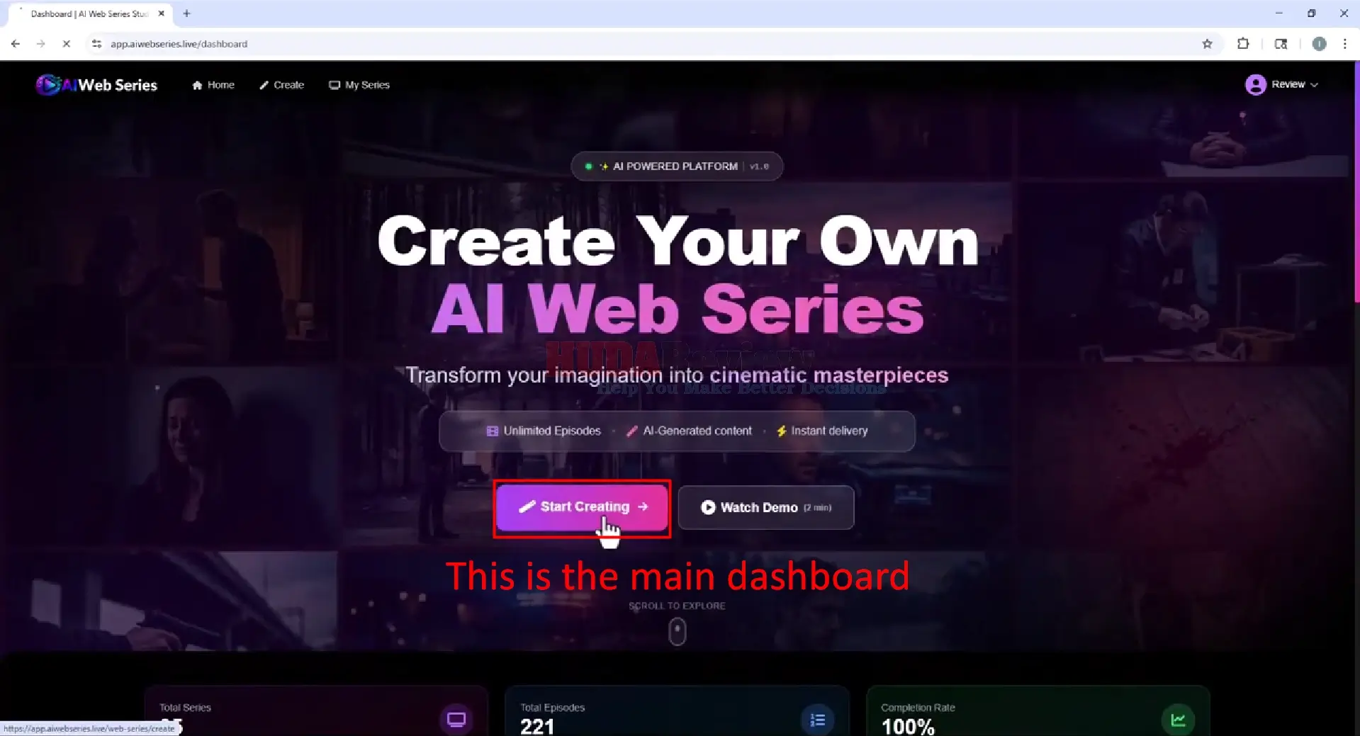 AI-Web-Series-Demo-2-dashboard