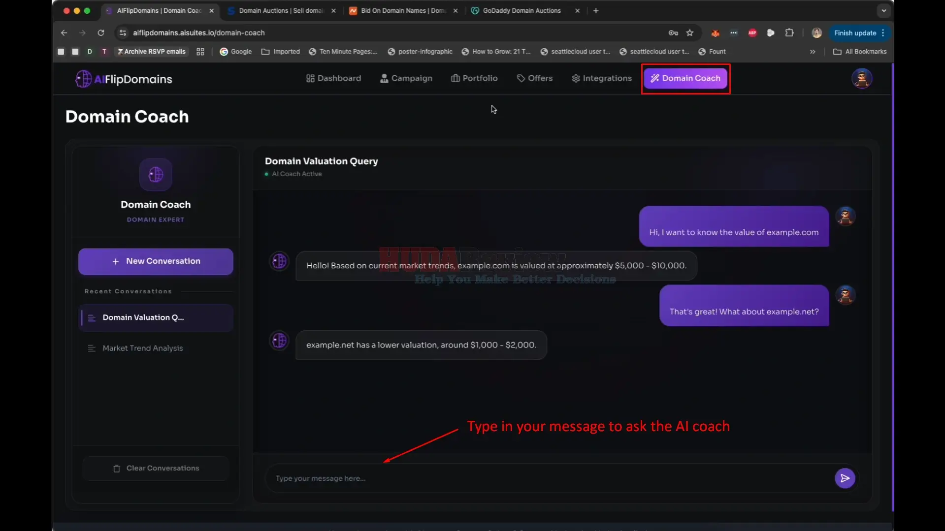 AIFlipDomains-Demo-13-coach