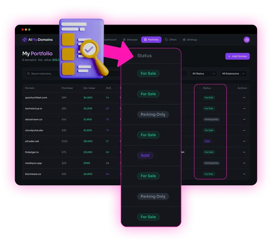 AIFlipDomains-Feature-13-Tracker
