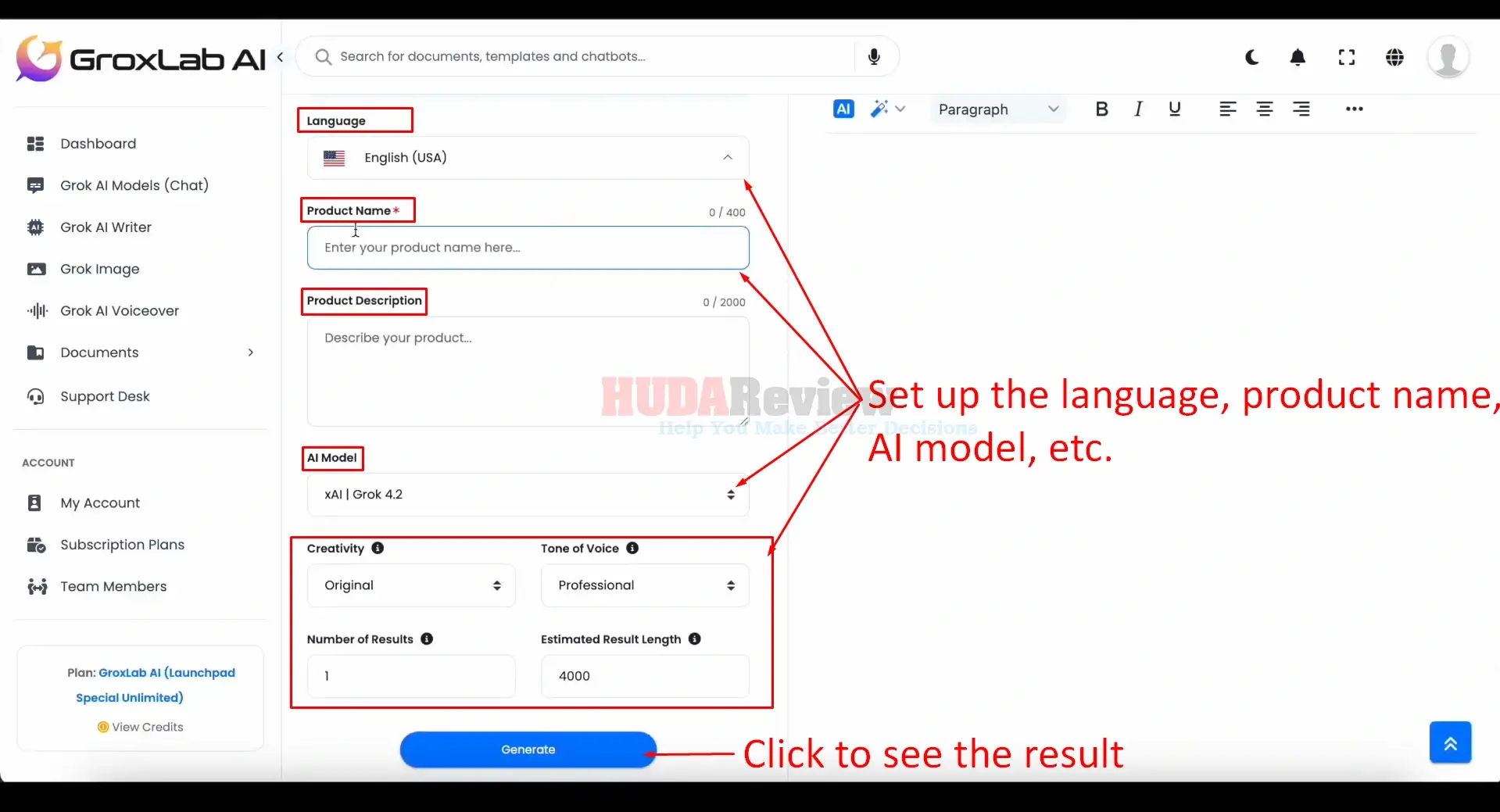 GroxLab-AI-Demo-8-language