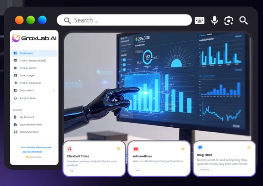 GroxLab-AI-Feature-7-Dashboard