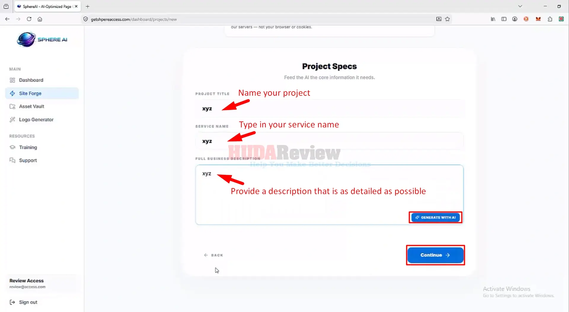 Sphere-AI-Demo-4-agency