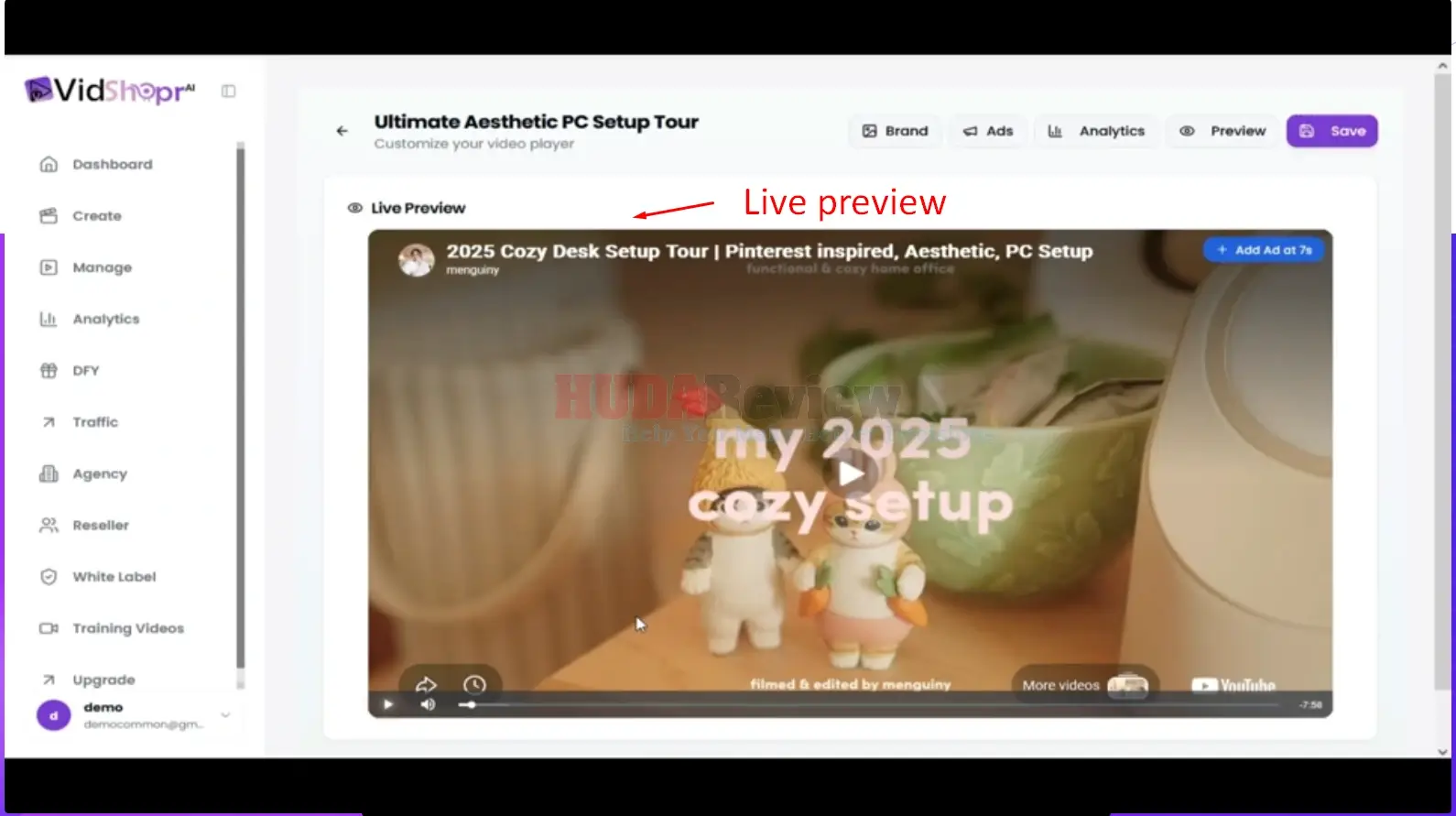 VidShopr-AI-Demo-3-live