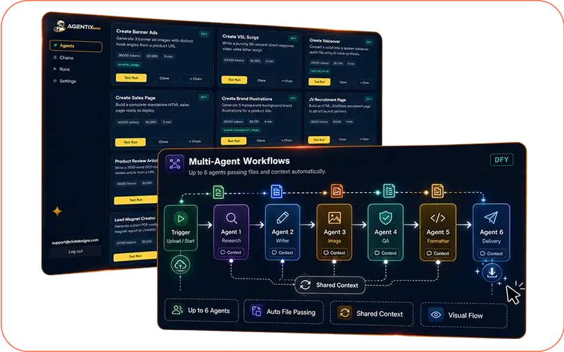 Agentix-AI-Agents-Feature-4-Workflows