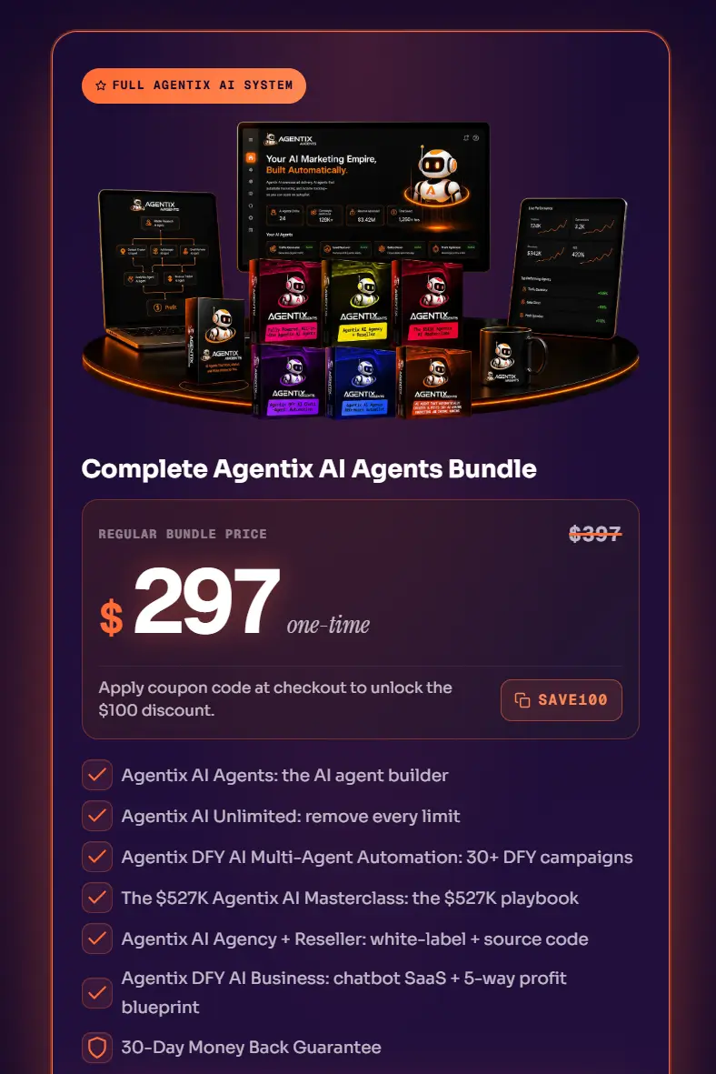 Agentix-AI-Agents-Review-Bundle-Recap