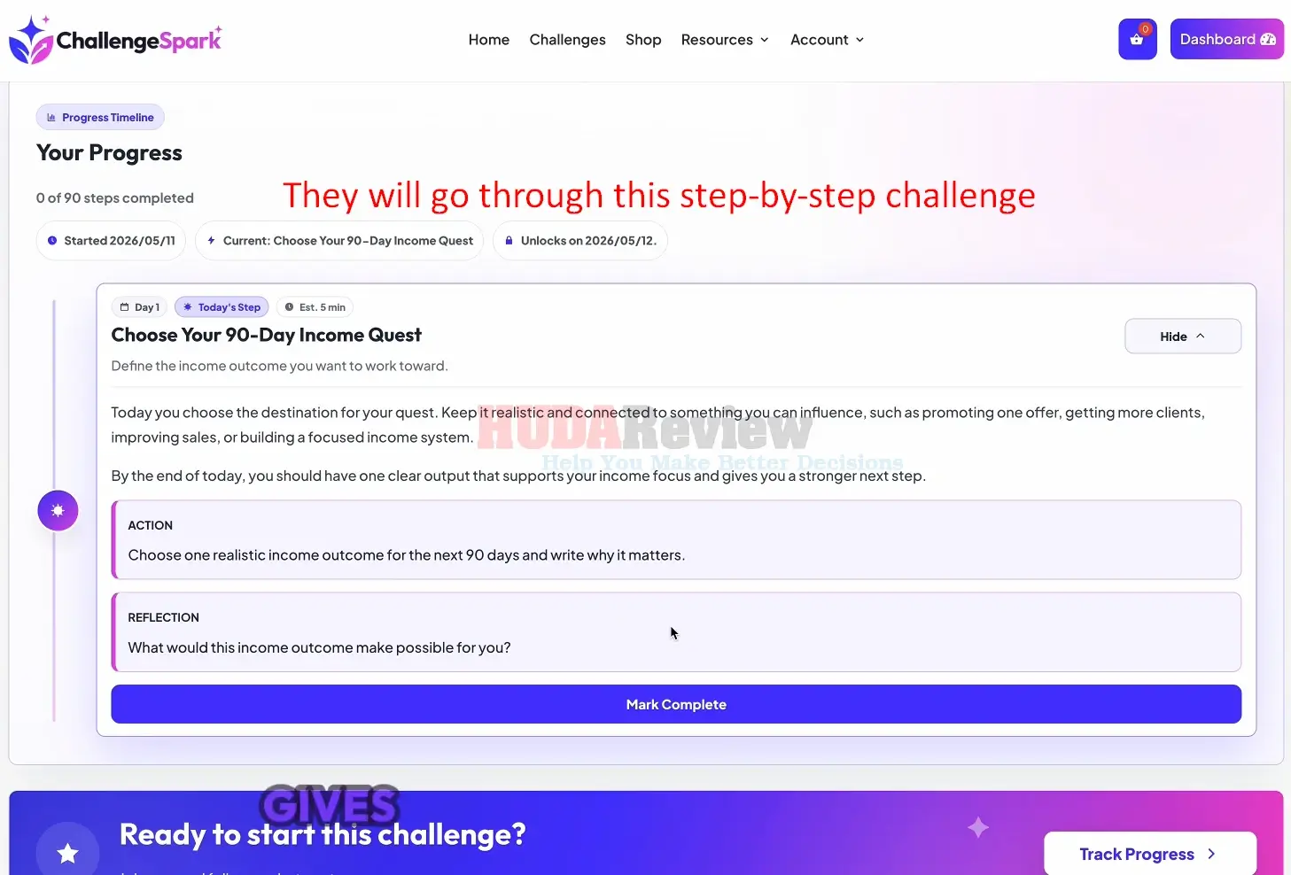Challenge-Profit-Fortune-Demo-10-step-by-step