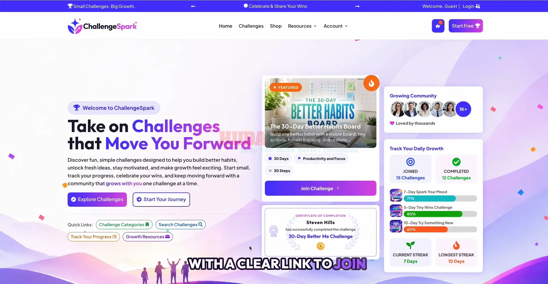Challenge-Profit-Fortune-Demo-5-platform