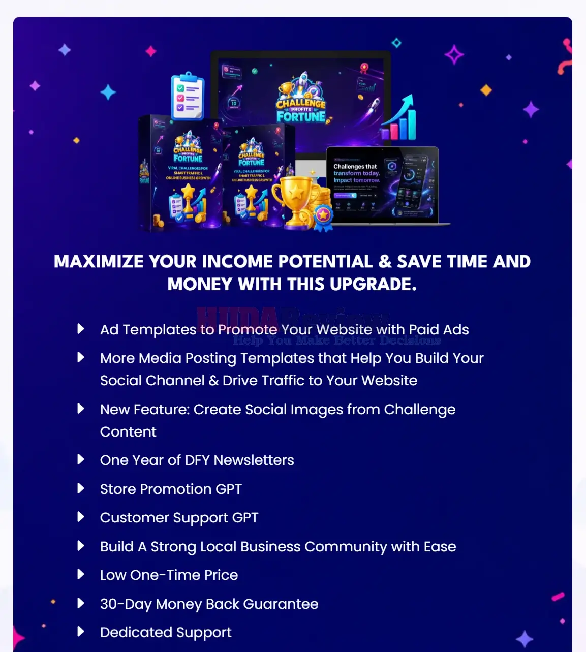 Challenge-Profit-Fortune-OTO-2-Recap