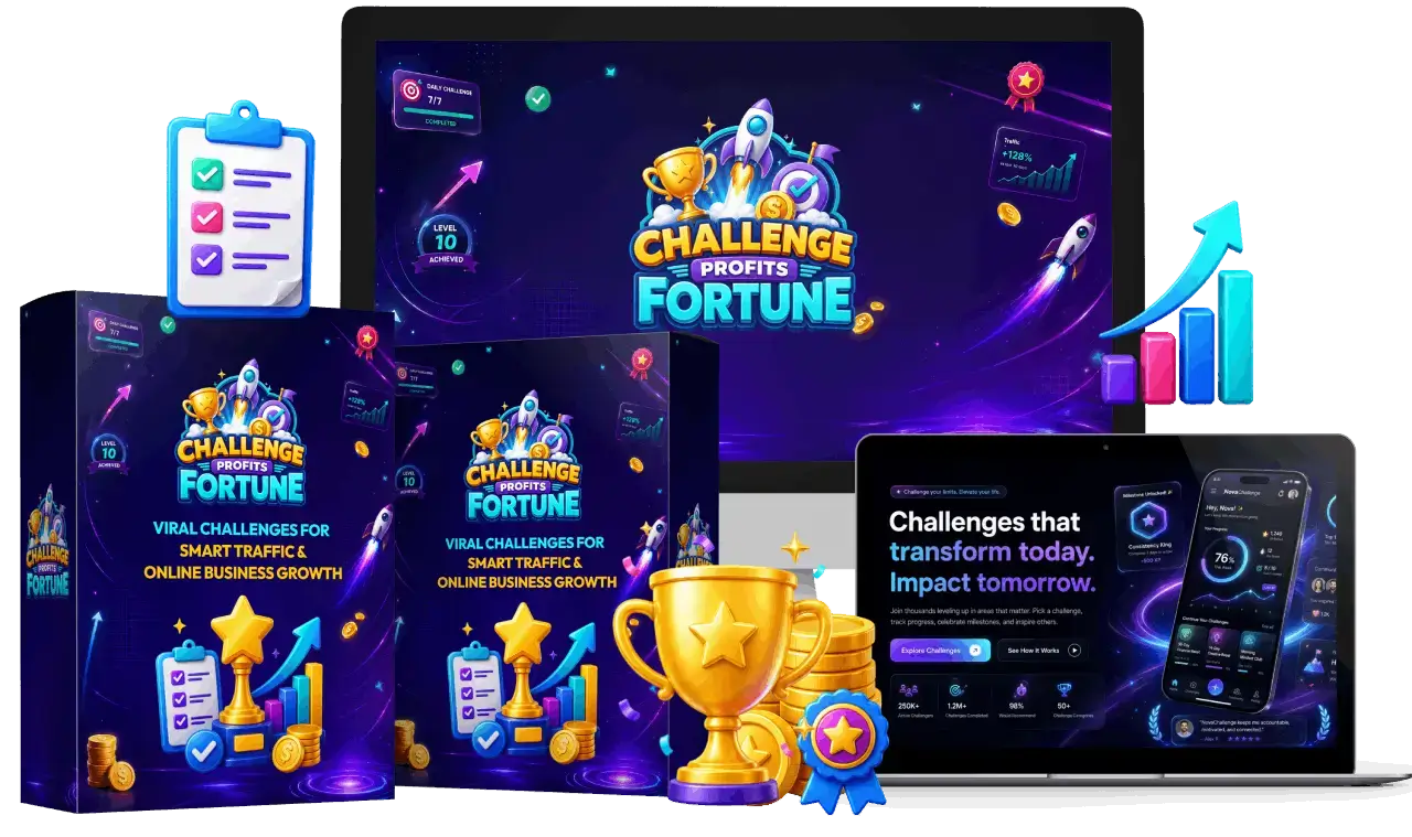 Challenge Profit Fortune Review: Monetize Online Challenges Now