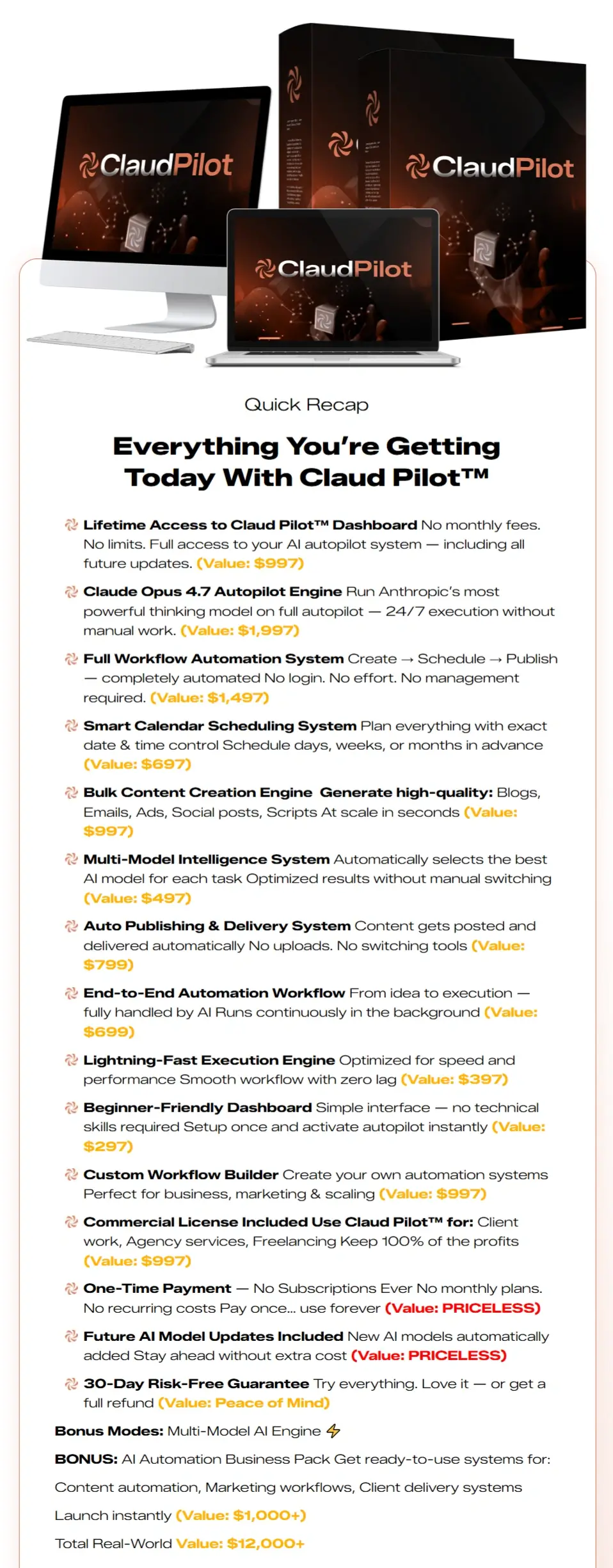 Claud-Pilot-Recap